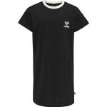 Reduzierte Schwarze Sportliche Kurzärmelige Hummel Bio Kindershirtkleider mit Insekten-Motiv aus Jersey Größe 116 