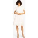 Weiße Kurzärmelige Apart Mini Minikleider & kurze Kleider für Damen Größe XL 