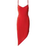 Reduzierte Rote Ärmellose Wal G Mini V-Ausschnitt Kurze Cocktailkleider mit Reißverschluss aus Polyester für Damen Größe M 