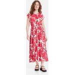 Reduzierte Rote Blumenmuster Taifun Plisseekleider aus Kunstfaser für Damen Größe XS 