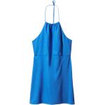 Blaue Ärmellose Mango Mini Neckholderkleider für Damen Größe S für den für den Sommer 