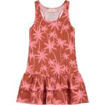 Rosa Blumenmuster Ärmellose Shiwi Mini Kinderkleider Größe 164 