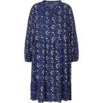 Reduzierte Royalblaue Elegante Seeyou Stufenkleider aus Viskose maschinenwaschbar für Damen Größe XL 
