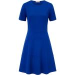Reduzierte Royalblaue Unifarbene Sienna Mini Jerseykleider aus Jersey für Damen 
