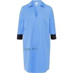 Blaue 3/4-ärmelige Sportalm Kitzbühel V-Ausschnitt Damenkleider aus Polyamid maschinenwaschbar Größe XL 