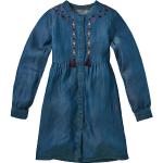 Reduzierte Blaue Boho FIT-Z Kinderkleider mit Leggings für Mädchen Größe 164 für den für den Winter 