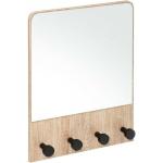 Reduzierte Garderoben mit Spiegel aus Holz Breite 0-50cm, Höhe 0-50cm, Tiefe 0-50cm 