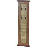 Bunte Vintage Möbel Exclusive Antike Wandgarderoben lackiert aus Massivholz Breite 0-50cm, Höhe 100-150cm, Tiefe 0-50cm 