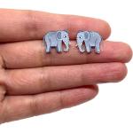 Elefanten Ohrringe handgemacht 