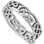 Kleine Schätze Keltische Ringe aus Silber 