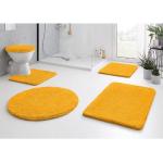 Gelbe Unifarbene Kleine Wolke Relax Rechteckige Badematten & Duschvorleger aus Acryl maschinenwaschbar 