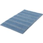 Stahlblaue Kleine Wolke Badteppiche aus Textil 