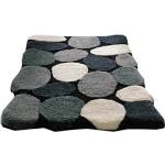 Schwarze Kleine Wolke Stone Badteppiche aus Textil 