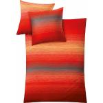 Rote Gestreifte Kleine Wolke Chicago Bettwäsche Sets & Bettwäsche Garnituren aus Mako-Satin trocknergeeignet 135x200 