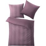 Reduzierte Violette Minimalistische Kleine Wolke Bettwäsche aus Satin 135x200 