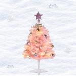 Reduzierte Pinke 60 cm LED-Weihnachtsbäume 