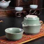 Chinesische Teeservice aus Porzellan 2 Personen 
