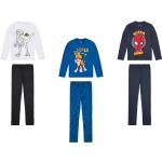 Marineblaue PAW Patrol Kinderschlafanzüge & Kinderpyjamas aus Baumwolle 