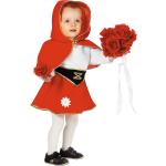 Rote Buttinette Wolf-Kostüme für Kinder Größe 86 