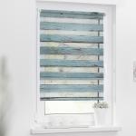 Reduzierte Blaue Vintage Lichtblick Gardinen & Vorhänge aus Textil 
