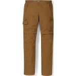 Braune Unifarbene Klepper Zip Off Hosen & Zipphosen mit Reißverschluss aus Polyamid für Herren Größe XL 