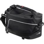 Schwarze KlickFix Racktime Gepäckträgertaschen aus Stoff mit Rollverschluss 