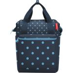 Blaue KlickFix Gepäckträgertaschen 12l mit Reißverschluss klein 