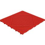 Rote Quadratische Terrassenplatten & Terrassenfliesen aus Kunststoff 
