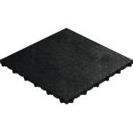 Schwarze Quadratische Terrassenplatten & Terrassenfliesen aus Kunststoff 