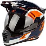 Klim Krios Pro Rally Carbon Motocross Helm, orange, Größe 2XL