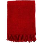 Rote Wolldecken & Plaids aus Wolle 130x200 