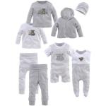 Neugeborenen-Geschenkset KLITZEKLEIN "Baby-Set" grau (weiß, grau) Baby KOB Set-Artikel Erstausstattungspakete