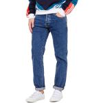 Blaue Carhartt Klondike Stonewashed Jeans aus Baumwolle für Herren Weite 33, Länge 34 