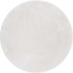 Weiße Runde Runde Teppiche 160 cm 