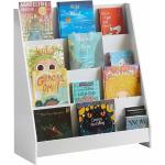 Reduzierte Hellgraue SoBuy Bücherregale für Kinderzimmer lackiert aus MDF Breite 0-50cm, Höhe 0-50cm, Tiefe 0-50cm 
