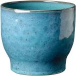 Reduzierte Blaue Skandinavische Knabstrup Übertöpfe aus Keramik 