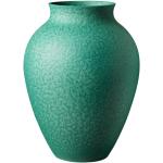 Reduzierte Grüne Skandinavische 27 cm Knabstrup Vasen & Blumenvasen 27 cm aus Keramik 
