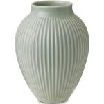Reduzierte Mintgrüne 20 cm Knabstrup Vasen & Blumenvasen 20 cm aus Keramik 