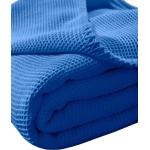 Cobaltblaue Kuscheldecken & Wohndecken aus Baumwolle maschinenwaschbar 240x220 