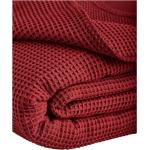 Zimtfarbene Kuscheldecken & Wohndecken aus Baumwolle maschinenwaschbar 150x210 