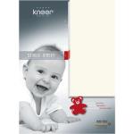 Kneer Single-Jersey Spannbetttuch für Kindermatratzen Qualität 60 Größe 60x120 70x140 cm 15 natur