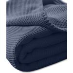 Reduzierte Blaue Kneer Kuscheldecken & Wohndecken aus Baumwolle maschinenwaschbar 240x220 