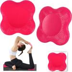 Kniekissen Yoga, 2 Stück rutschfest Yoga Knieschoner Matte Yoga Knie Pad Yoga Stützpolster für Schutz Knie, Hände, Handgelenke und Ellbogen, 25X25cm