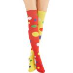 Rote Buttinette Karneval-Strümpfe & Fasching-Socken aus Baumwolle Größe 42 