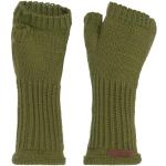 Grüne Knit Factory Fingerlose Handschuhe & Halbfinger-Handschuhe mit Cutwork für Damen Einheitsgröße für den für den Winter 