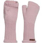 Rosa Knit Factory Fingerlose Handschuhe & Halbfinger-Handschuhe mit Cutwork für Damen Einheitsgröße für den für den Winter 