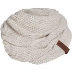 Hellbeige Knit Factory Vegane Schlauchschals & Loop-Schals aus Leder für Herren für den für den Winter 