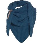 Reduzierte Petrolfarbene Knit Factory Strickschals aus Wolle für Damen Größe XXL für den für den Winter 