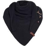 Reduzierte Marineblaue Knit Factory Vegane Strickschals aus Wolle für Damen Größe XXL für den für den Herbst 