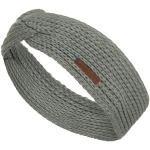 Knit Factory - Joy Stirnband - Gestricktes Damen Haarband - Ohrenwärmer mit Wolle - Hochwertige Qualität - Urban Green